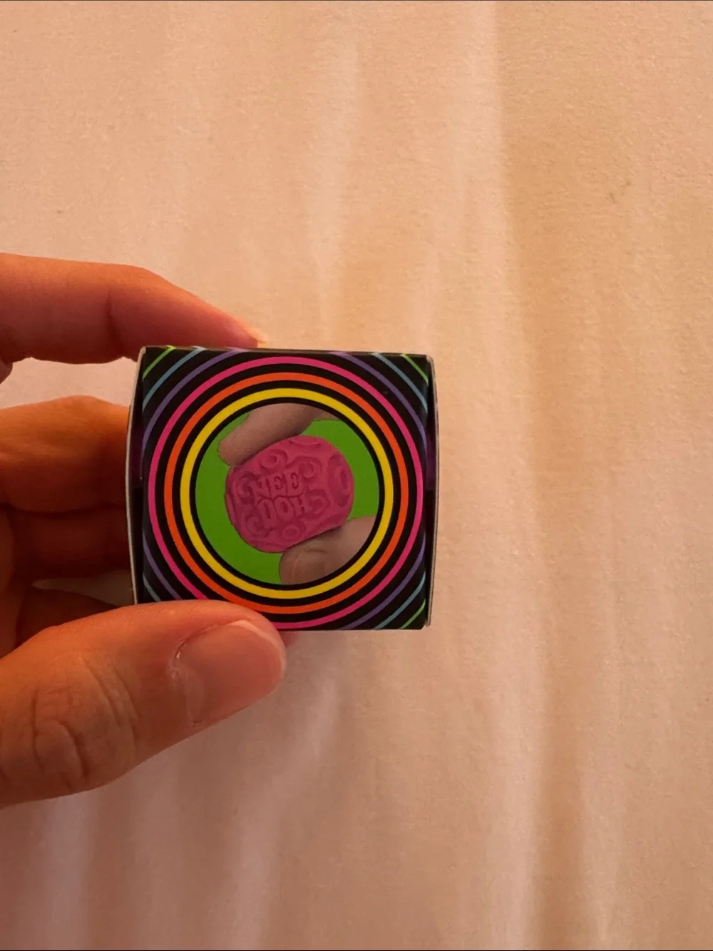 Needoh mini ripples squish toy NIB purple toy